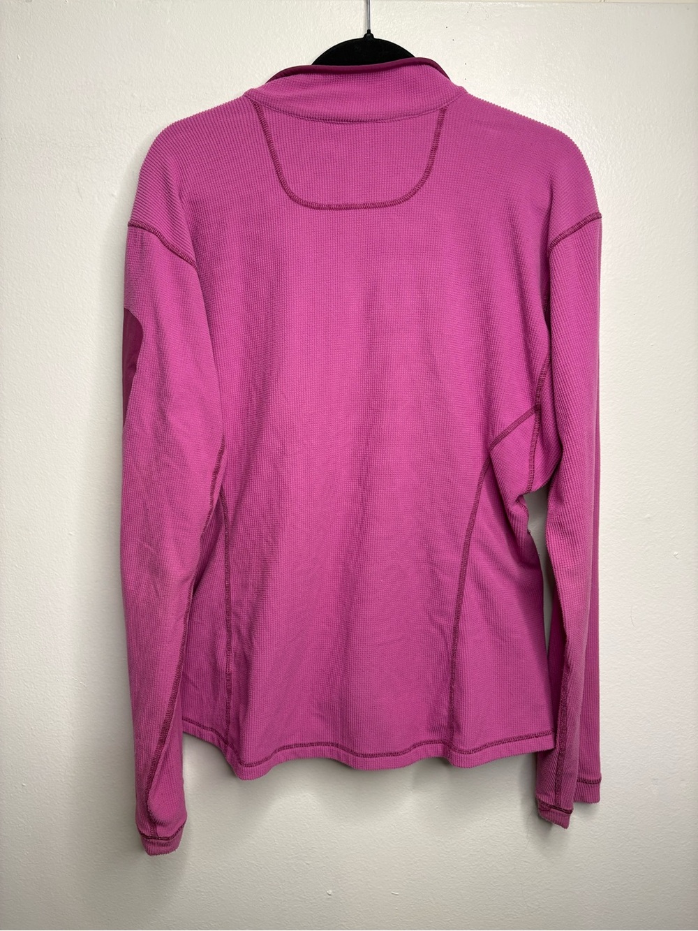 Arc'teryx Women's Magenta Delta LT Full Zip Size XL Polortec Waffle Knit - Picture 2 of 6